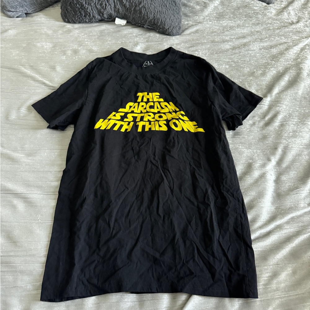 Star Wars Funny Black Tshirt